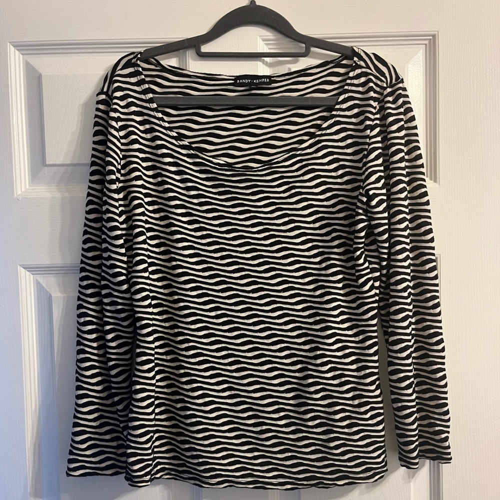 Vintage Randy Kemper Patterned long sleeve tee